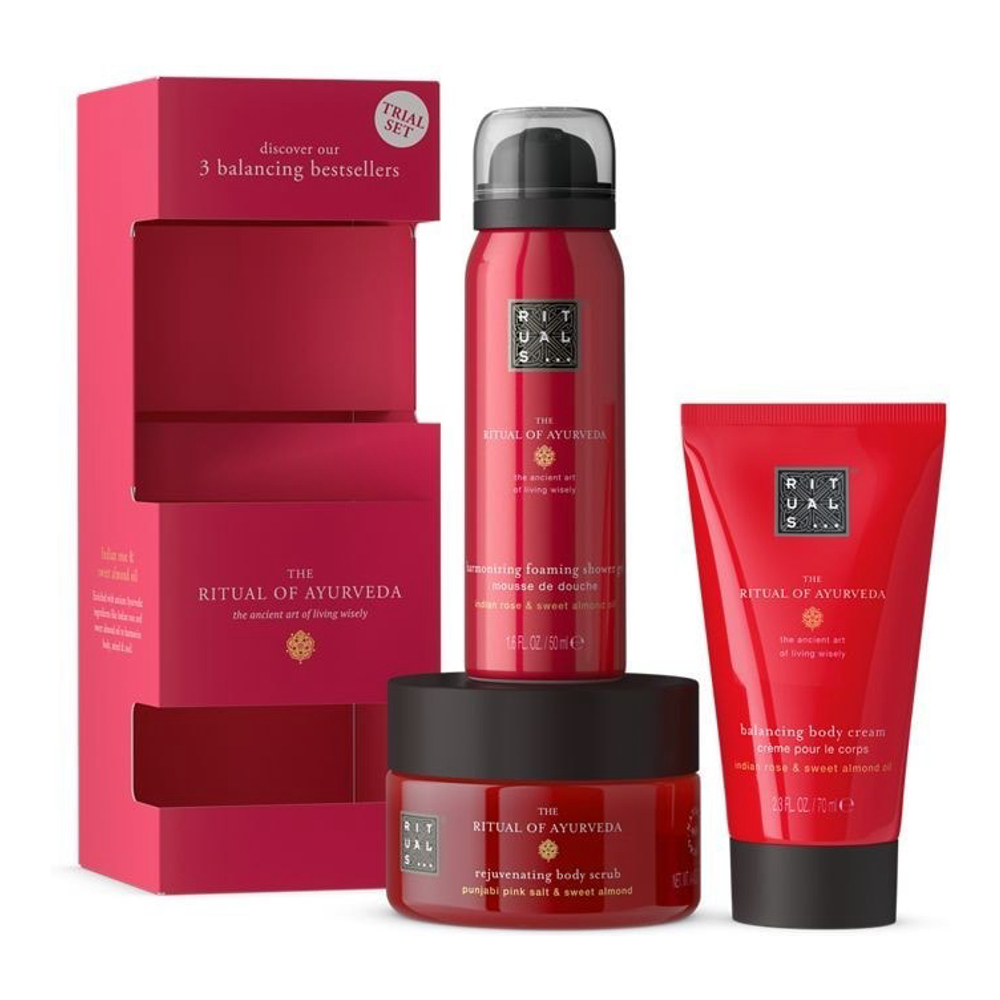 'The Ritual Of Ayurveda' Body Care Travel Set - 3 Pieces