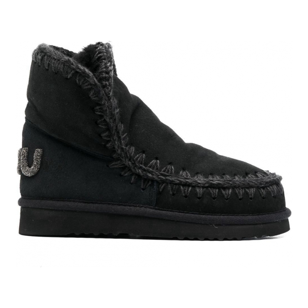 Women's 'Eskimo Glitter Logo' Ankle Boots