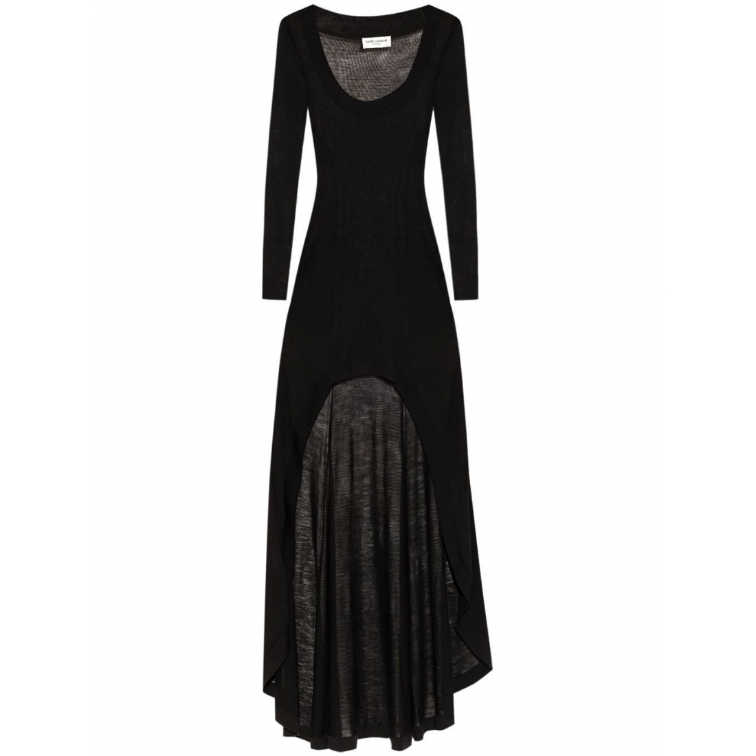 Women's 'Asymmetric-Design' Long-Sleeved Dress