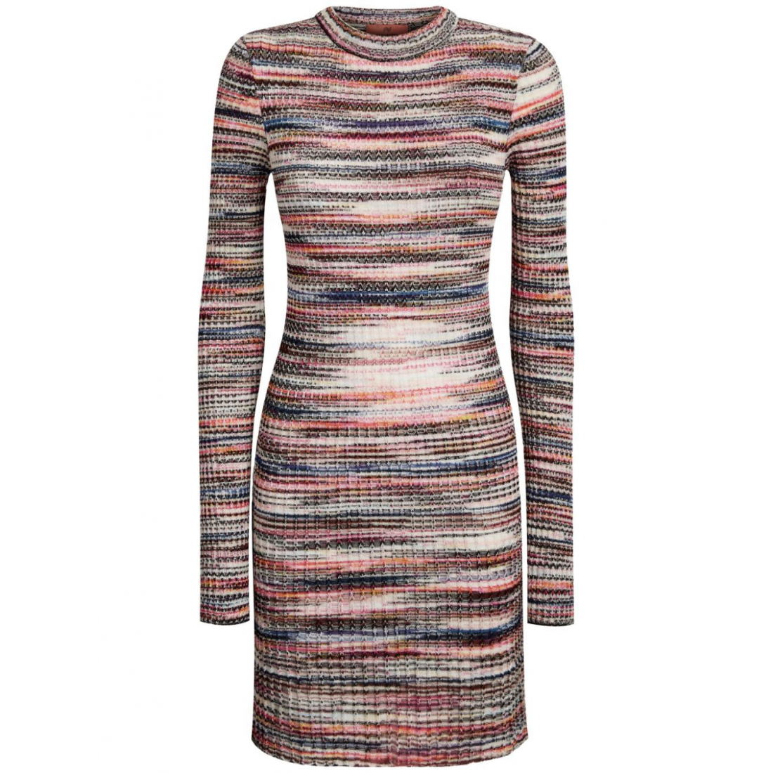 'Mélange-Effect' Mini Kleid für Damen