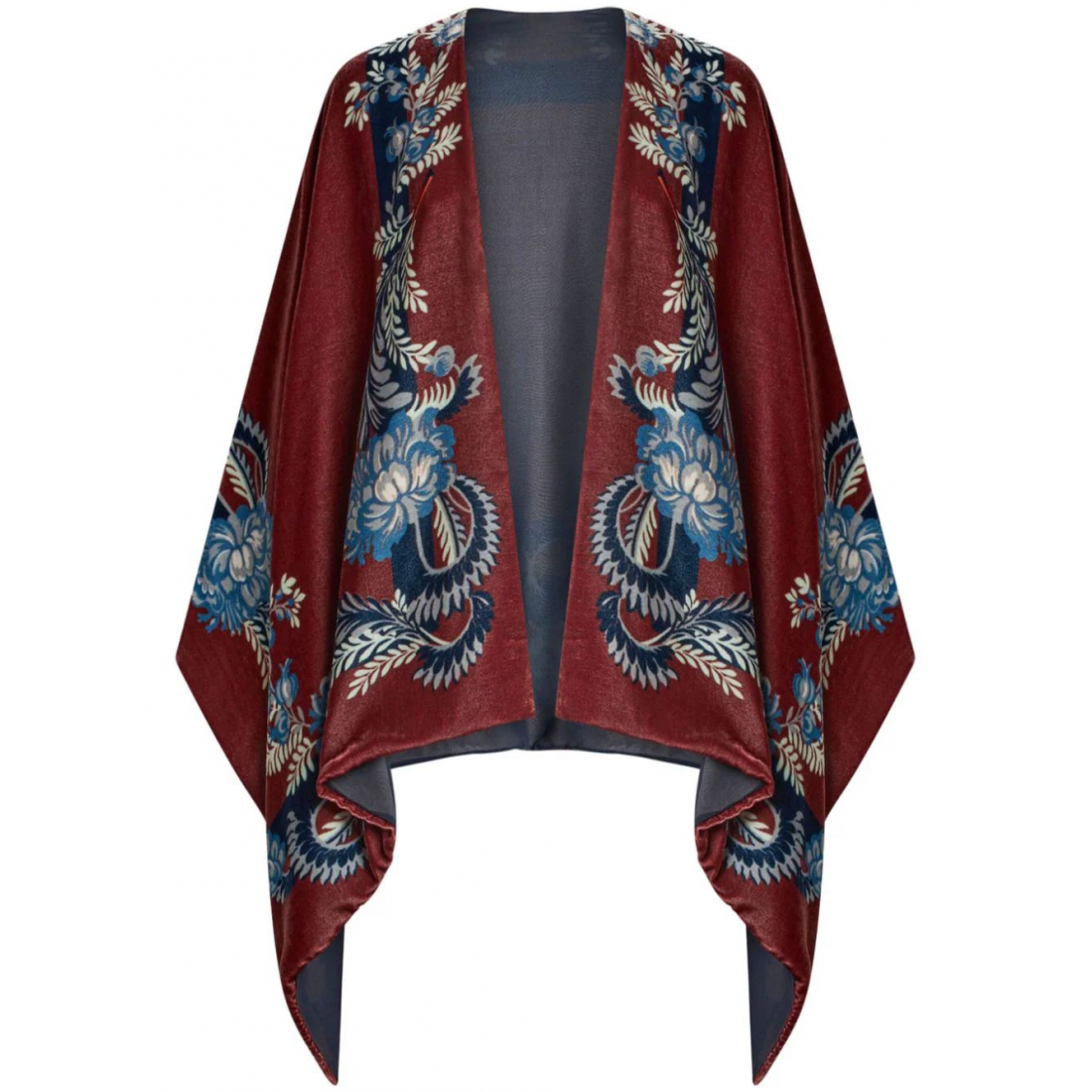 Women's 'Paisley-Print' Cape