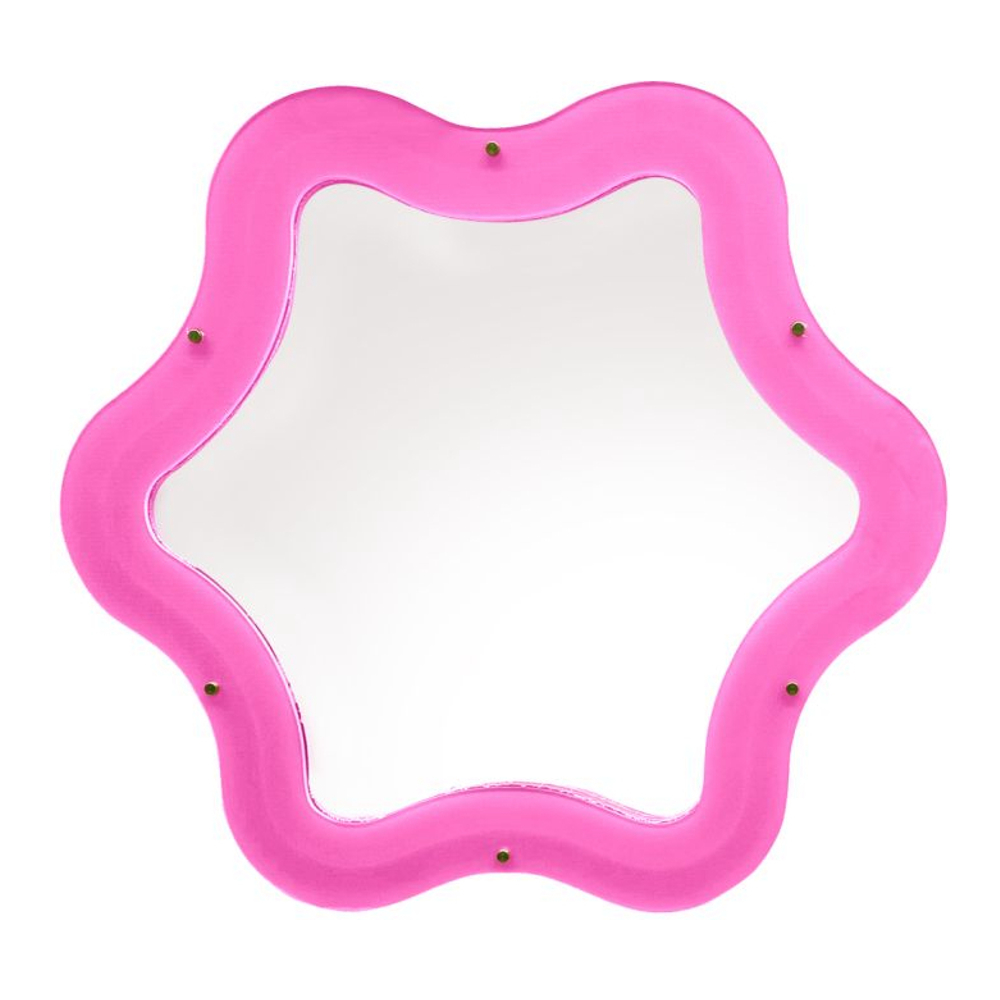 'Supercurve Tiny Flower' Mirror