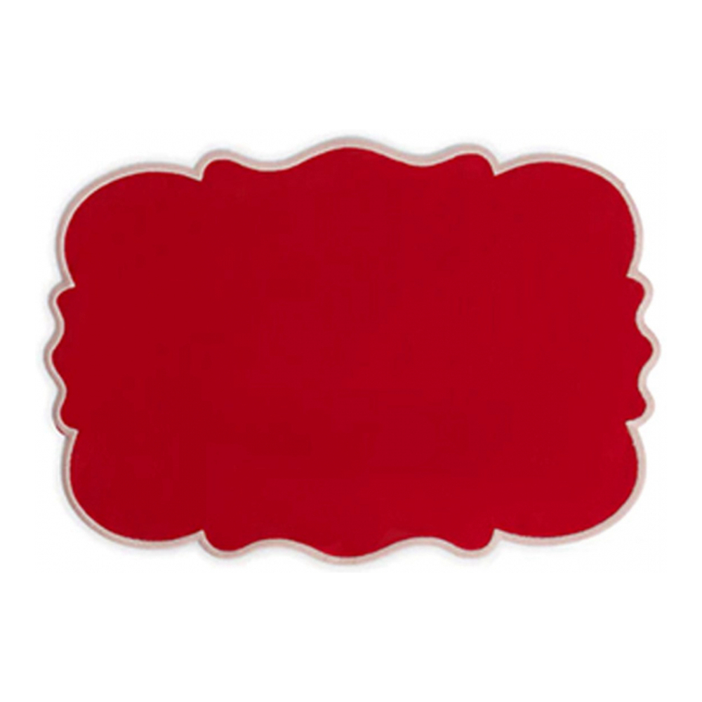 'With Scalloped Edge' Placemats - 33 x 48 cm - 2 Pieces