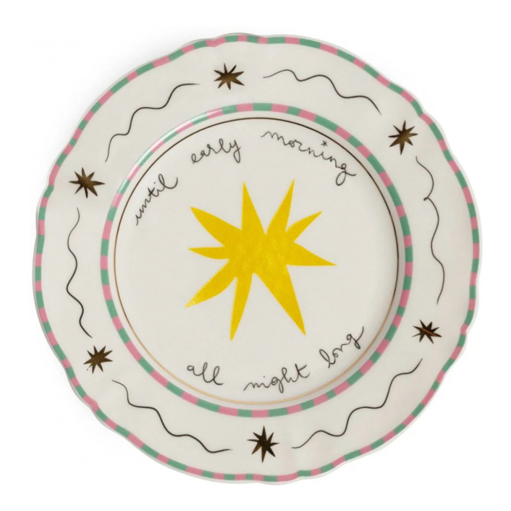 'Small Star' Plate - 16.5 cm