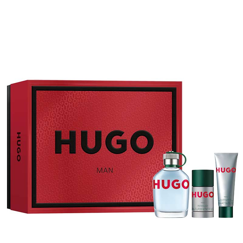 Coffret de parfum 'Hugo' - 3 Pièces