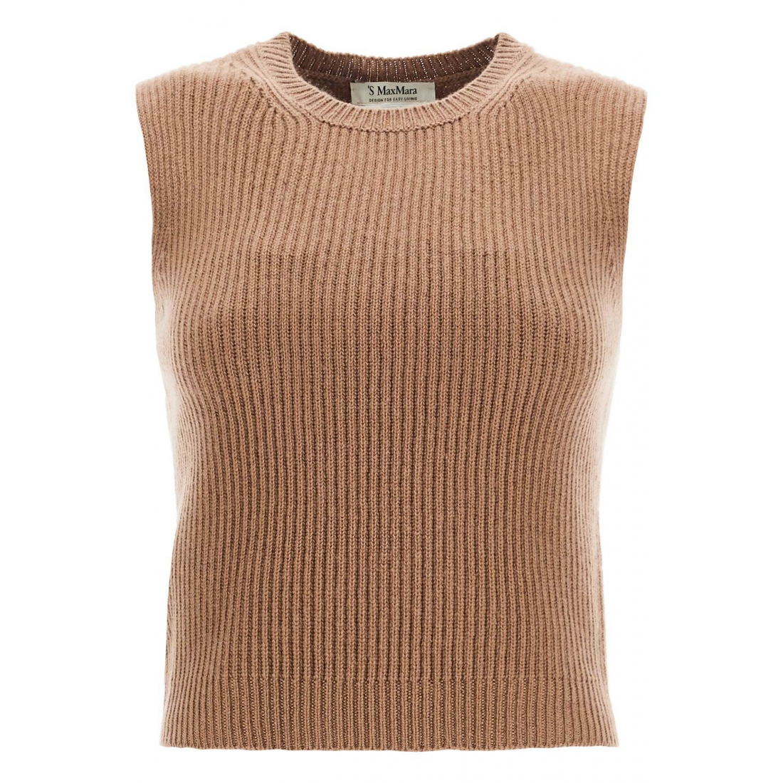 'Carezza' Ärmelloser Pullover für Damen