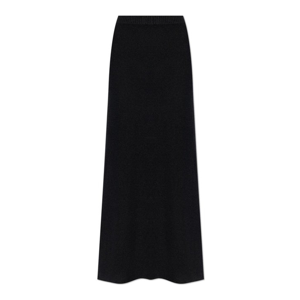 Women's 'Ribbed Knitted' Maxi Skirt