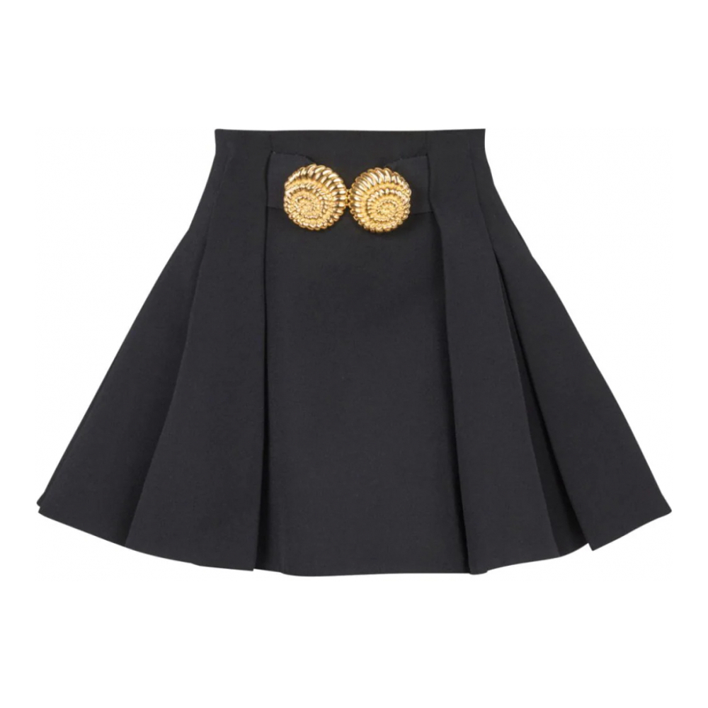 Women's 'Grain De Poudre' Mini Skirt