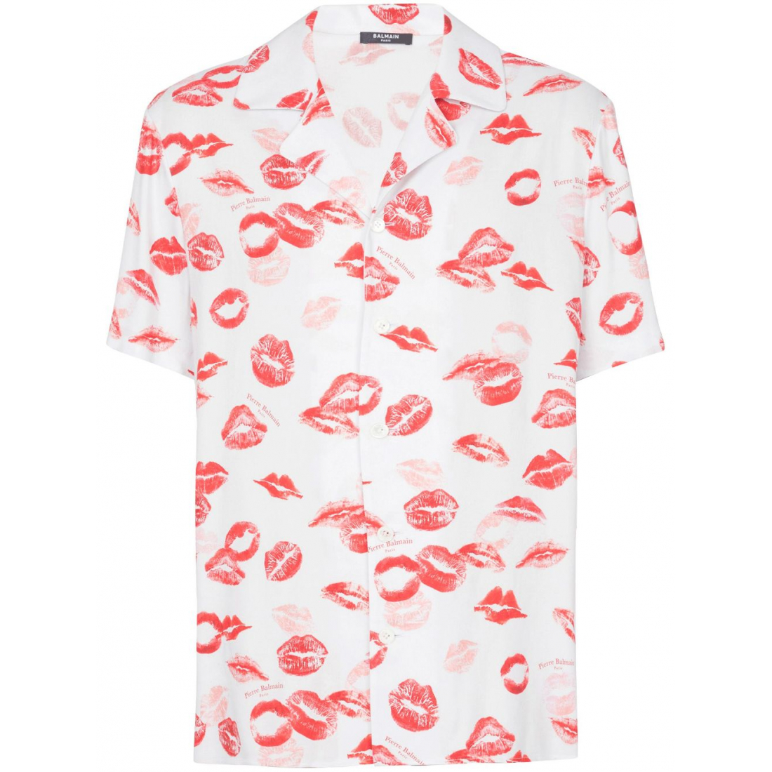 Men's 'Kiss-Print' Pajama Shirt