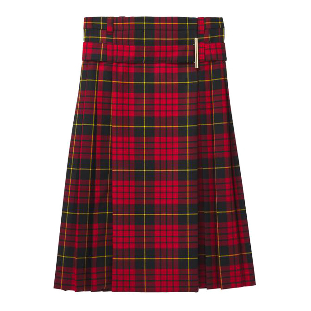 Women's 'Tartan Kilt' Midi Skirt