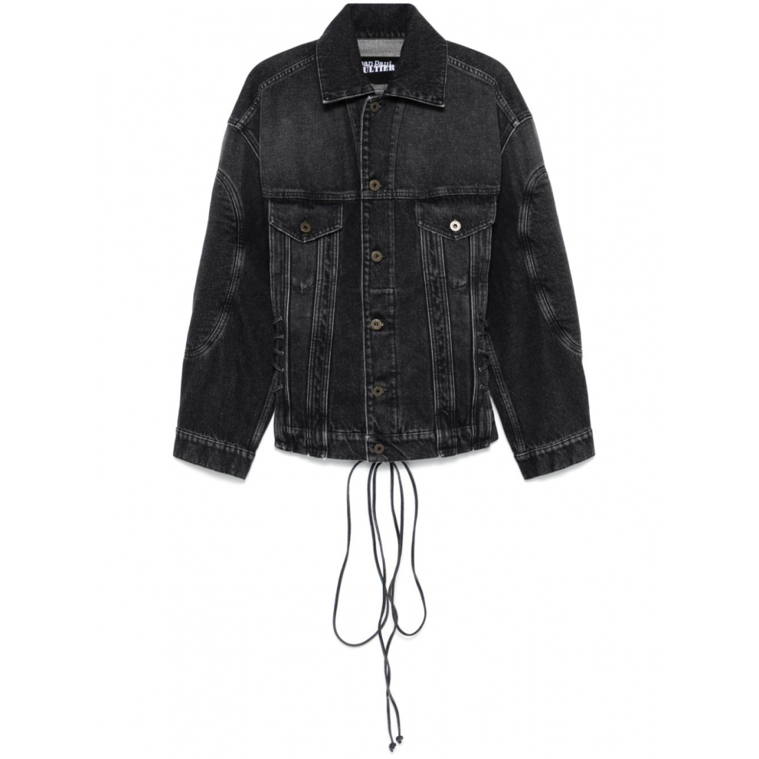 Women's 'Lace-Up' Denim Jacket