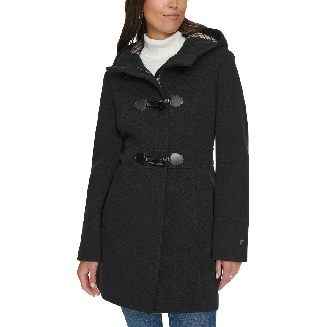 Women's 'Hooded Toggle Walker Coat'