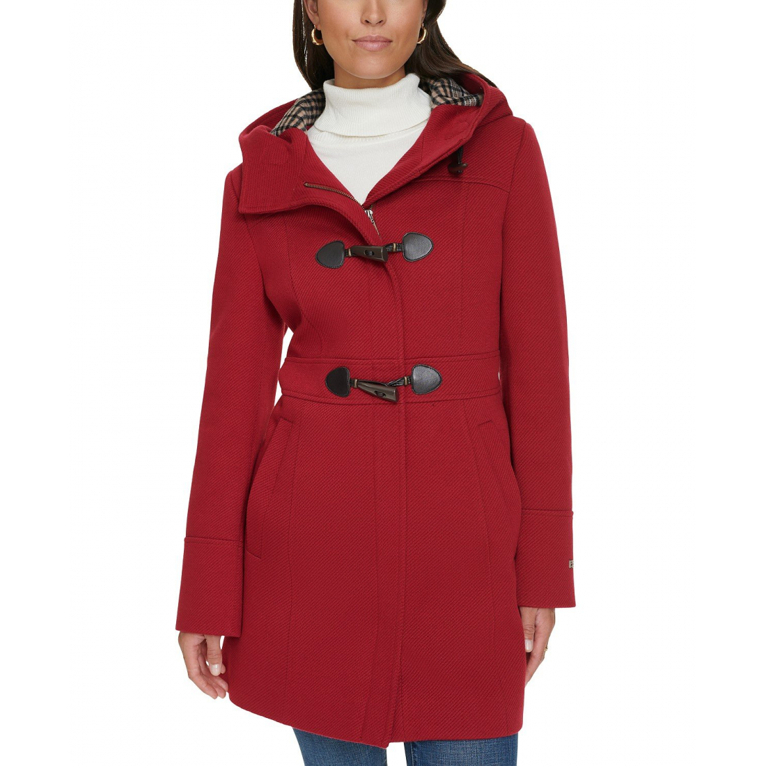 Women's 'Hooded Toggle Walker Coat'