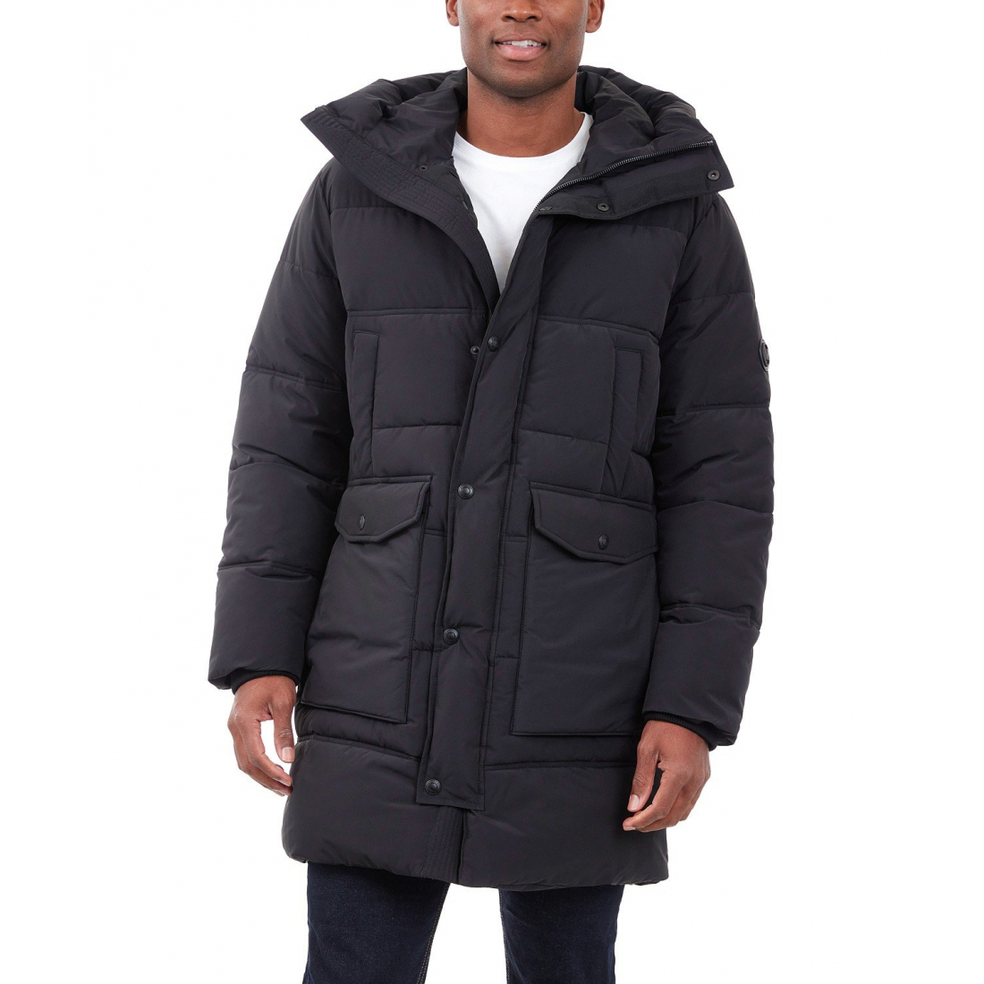 'Heavyweight Hooded Long Puffer Coat' für Herren