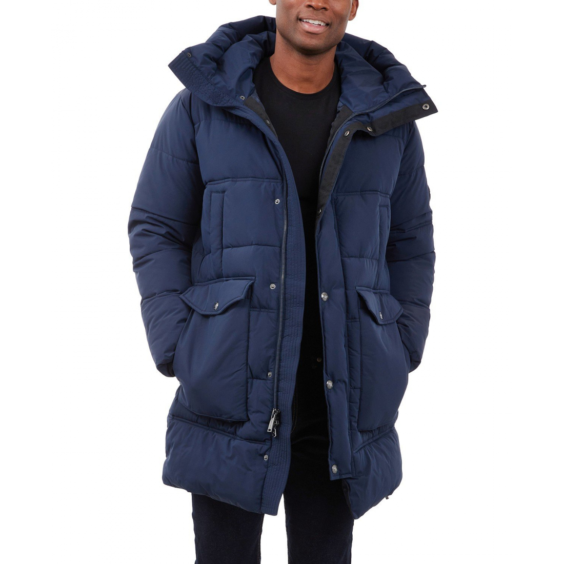 'Heavyweight Hooded Long Puffer Coat' für Herren