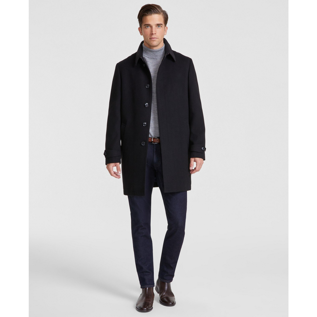 Melange Overcoat' pour Hommes