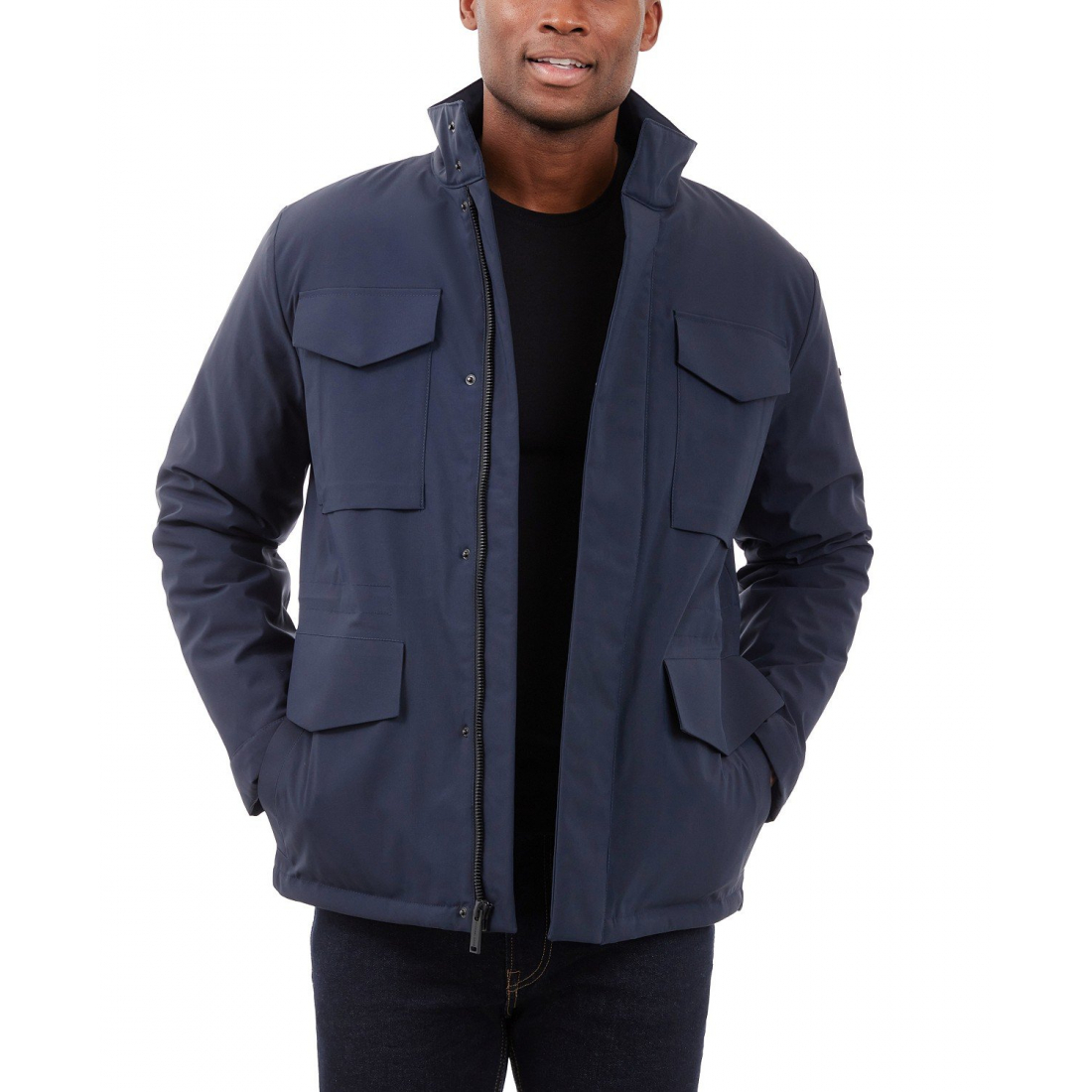 Quilted Field Jacket' pour Hommes