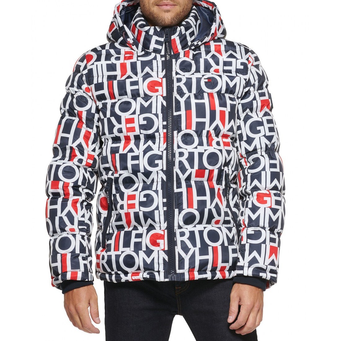 'Quilted Puffer Jacket' für Herren