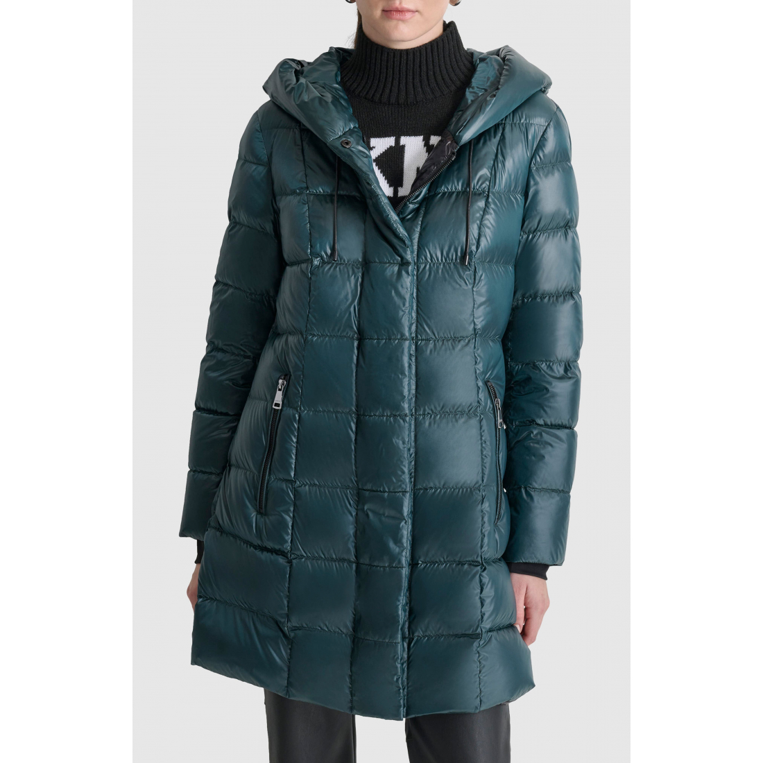 Hooded Packable Down Jacket' pour Femmes