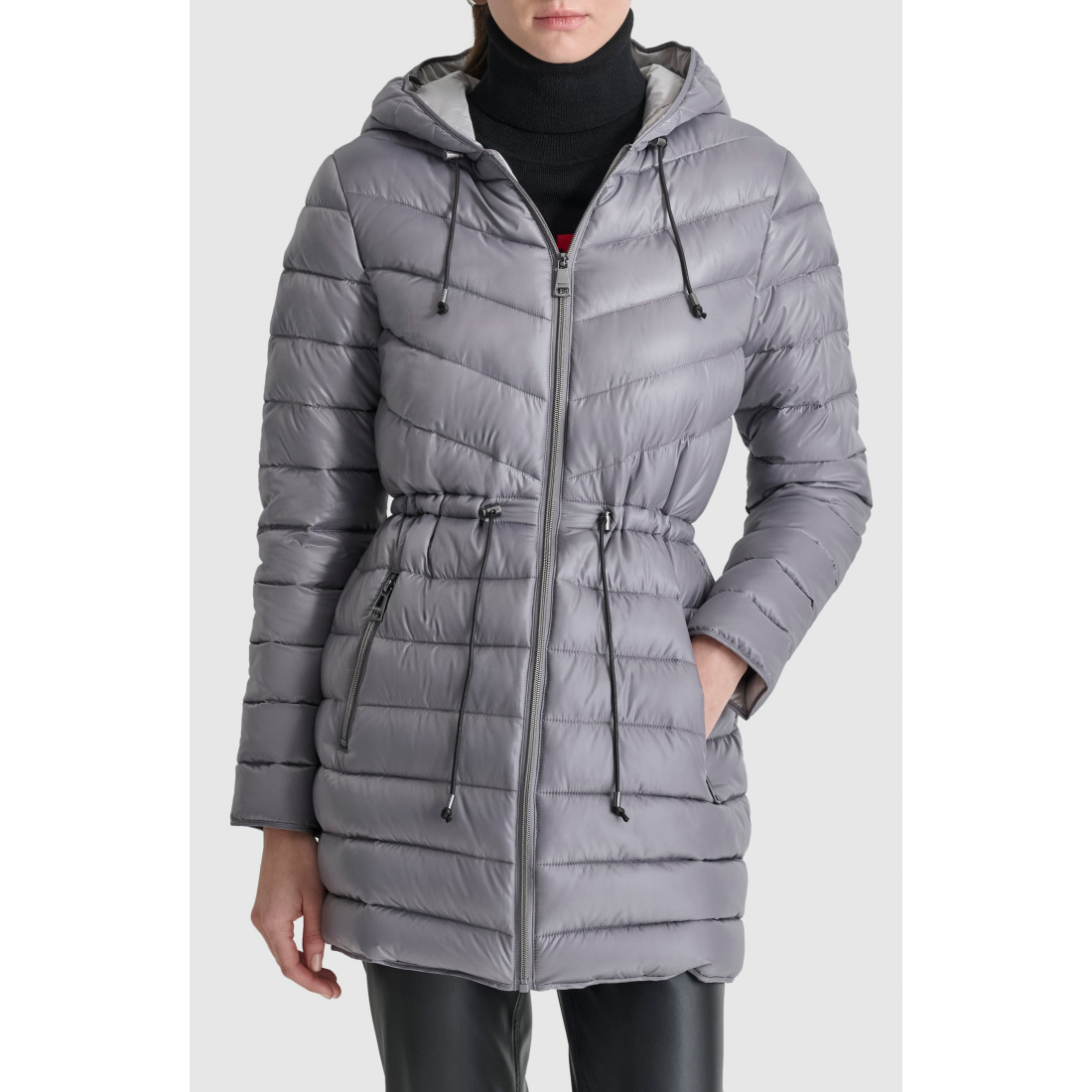 Packable Quilted Coat' pour Femmes