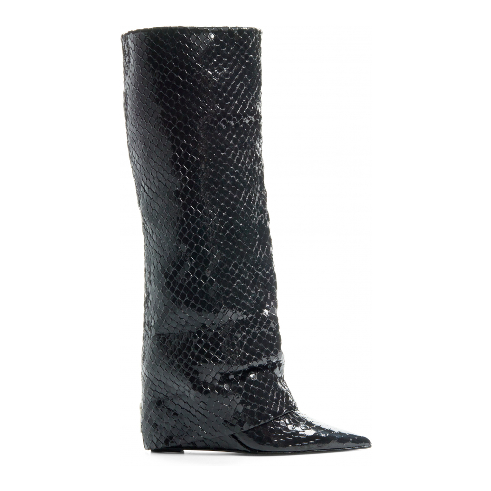 Women's 'Paley Snake Embossed' Long Boots