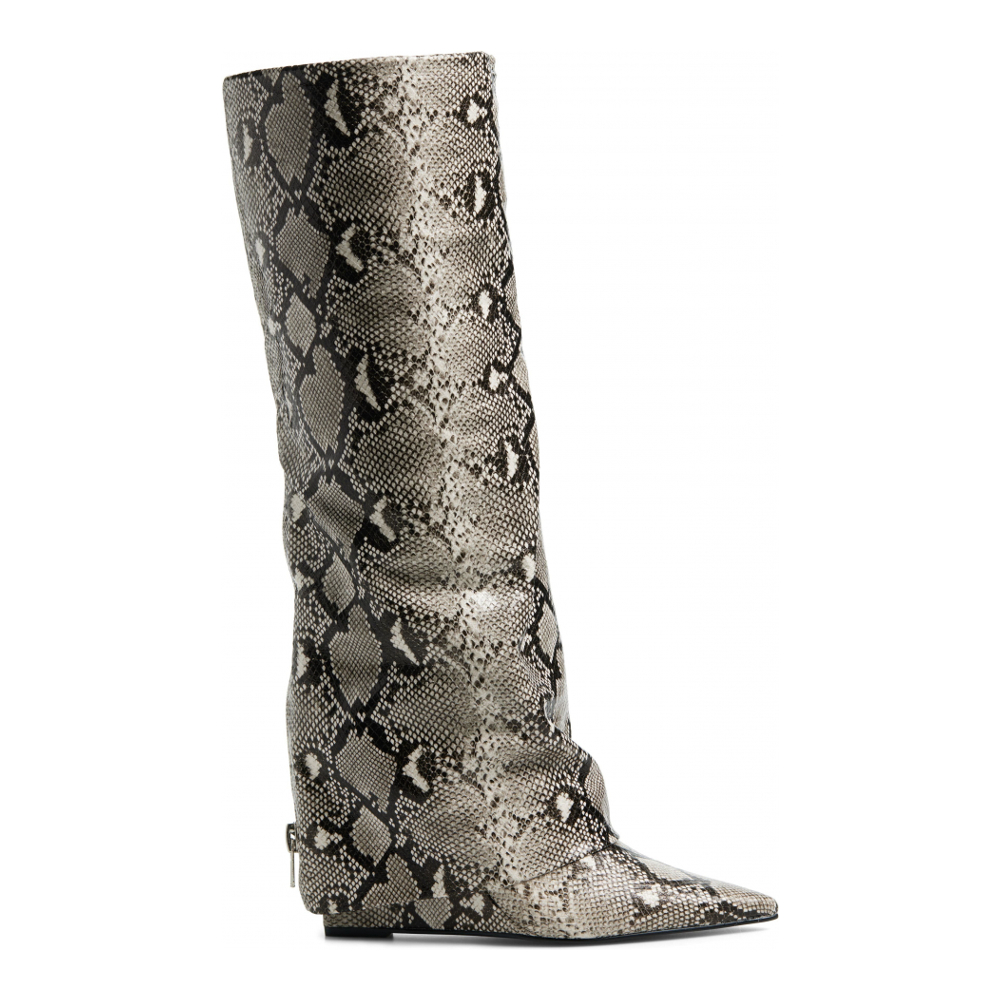 Women's 'Paley Snake Embossed' Long Boots