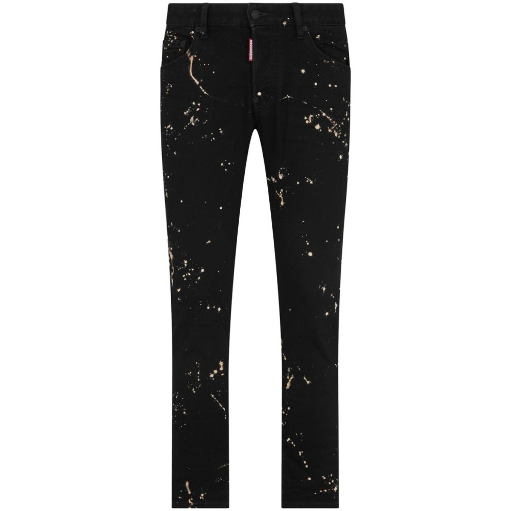 Jeans 'Tidy Biker Paint-Splatter' pour Hommes