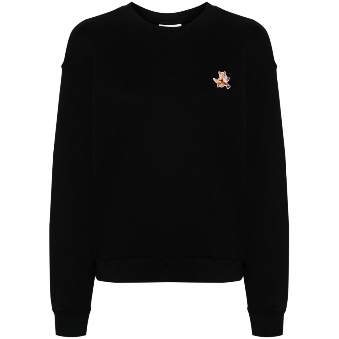 'Fox-Appliqué' Sweatshirt für Damen