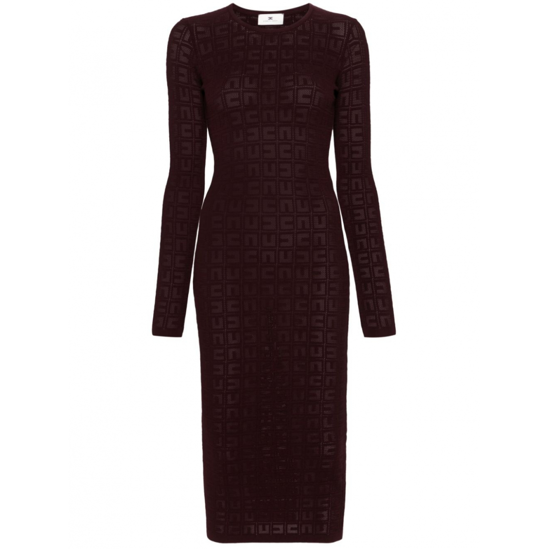 Robe Midi 'Pointelle-Knit' pour Femmes