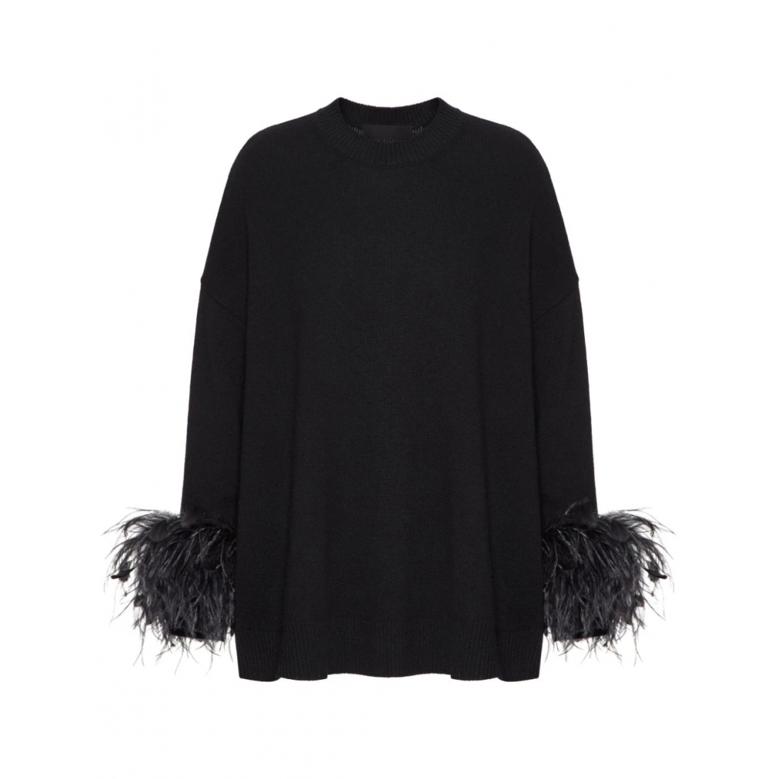 Women's 'Feather-Trim' Sweater