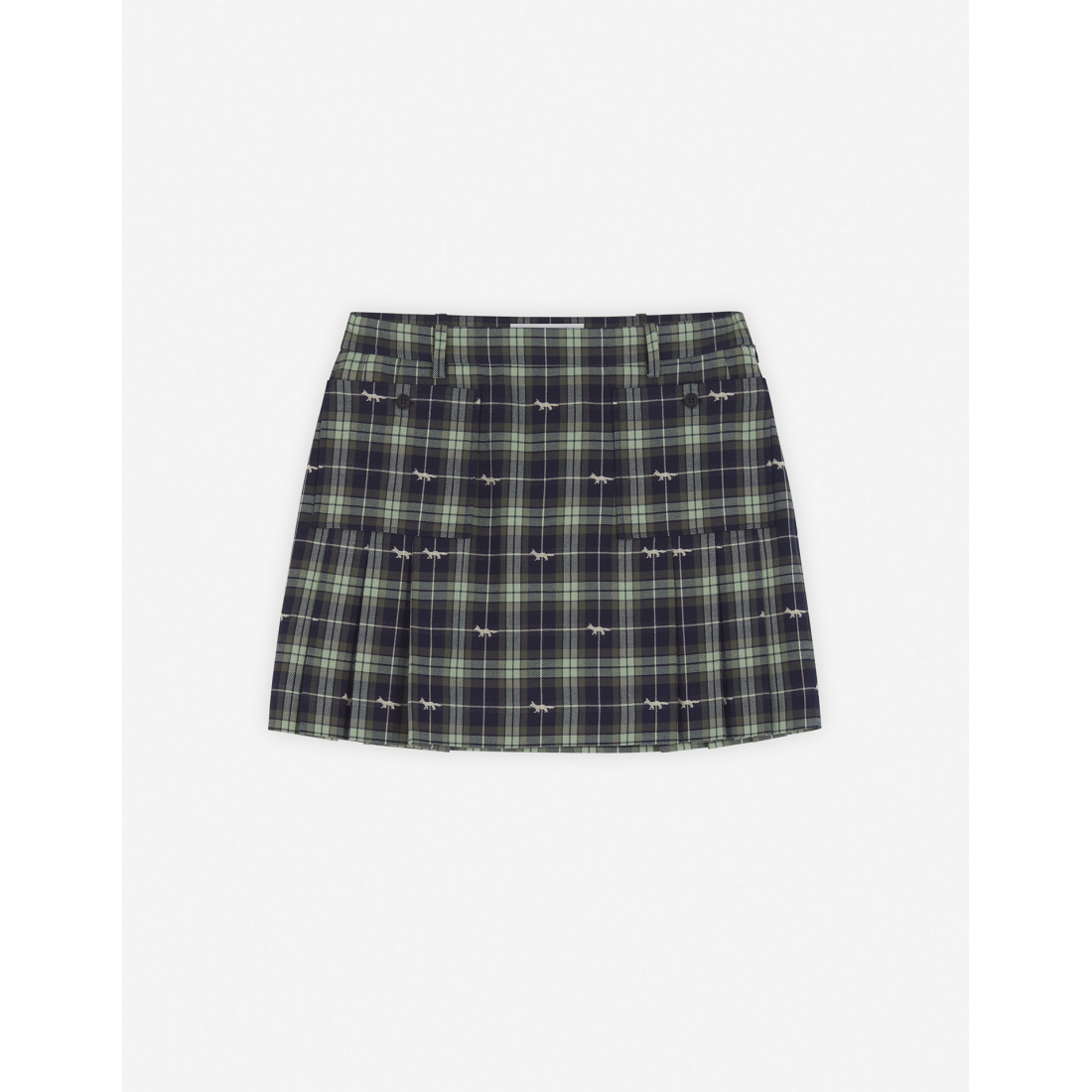 Women's 'Pleated With Pockets' Mini Skirt