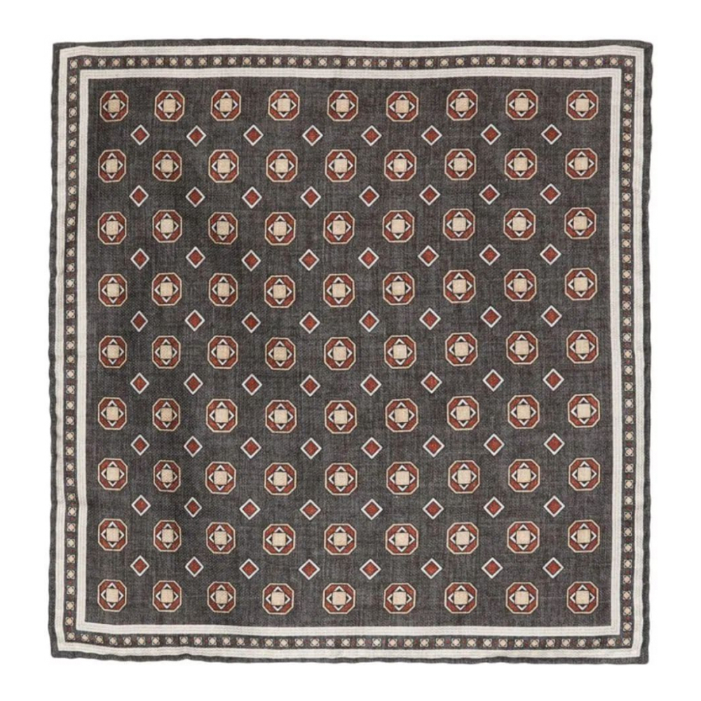 Men's 'Geometric-Print' Handkerchief