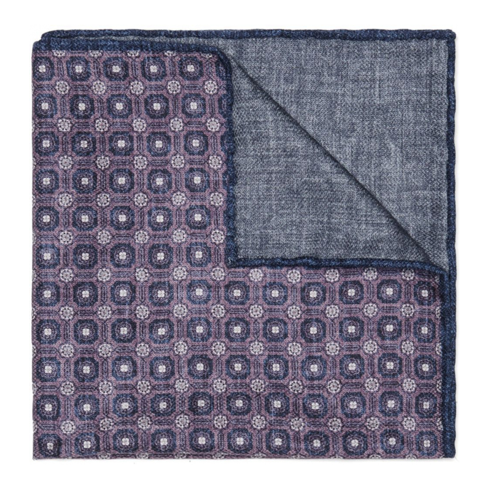 Men's 'Printed Square' Handkerchief