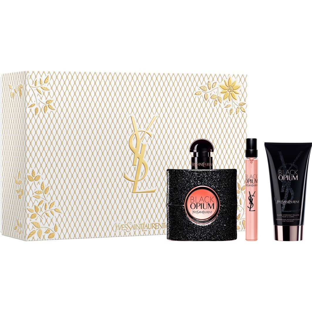 'Black Opium' Coffret de parfum - 3 Pièces