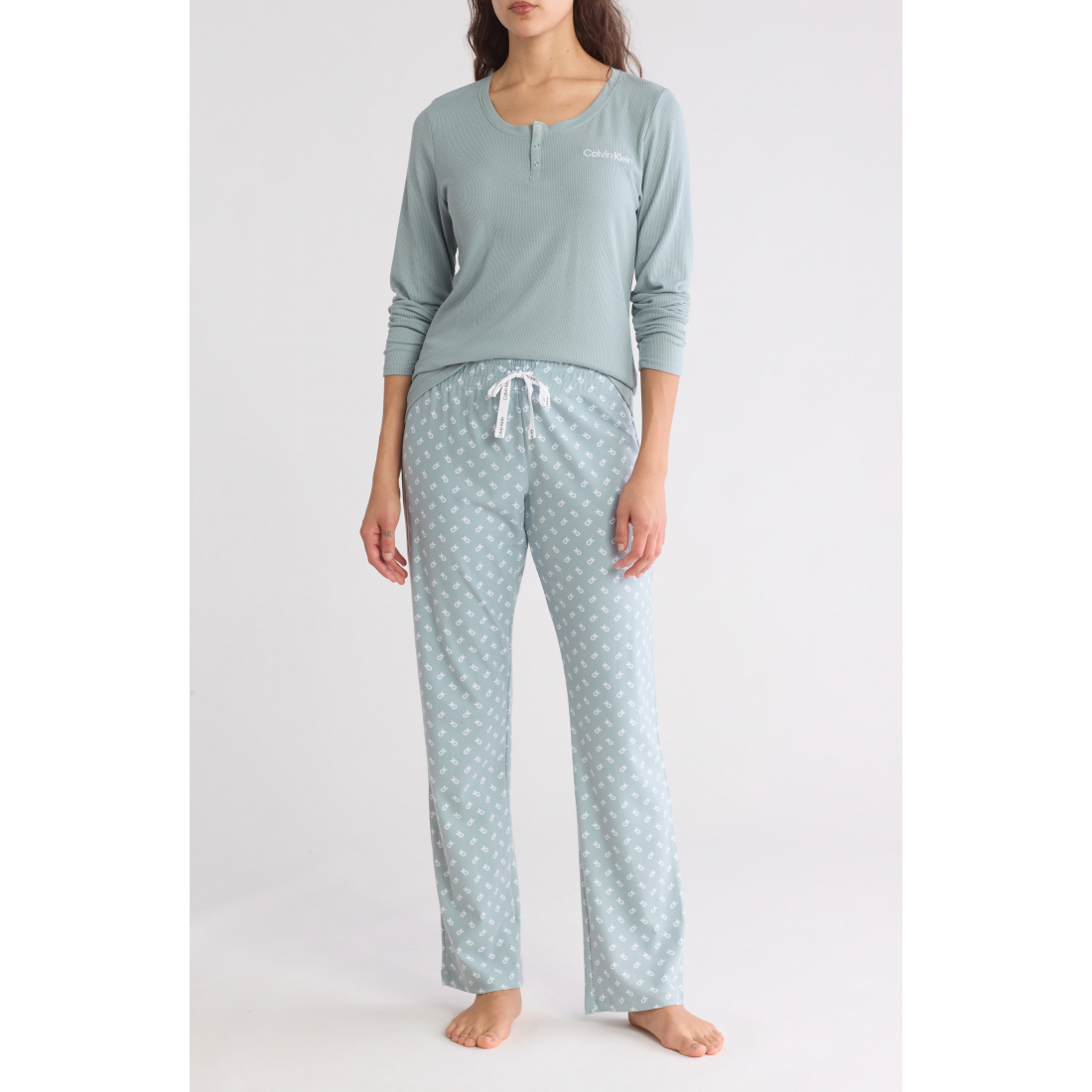 'Comfort Logo' Pyjama für Damen - 2 Stücke