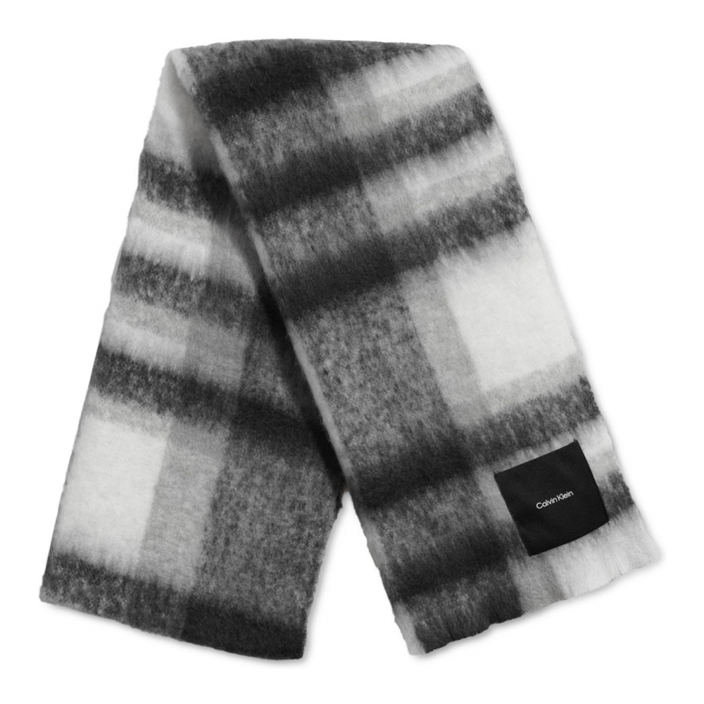 'Oversized Plaid Blanket' Halstuch für Damen