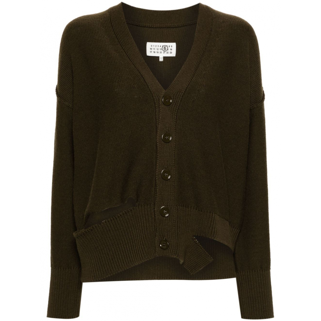 Cardigan 'Cut-Out Button-Up' pour Femmes