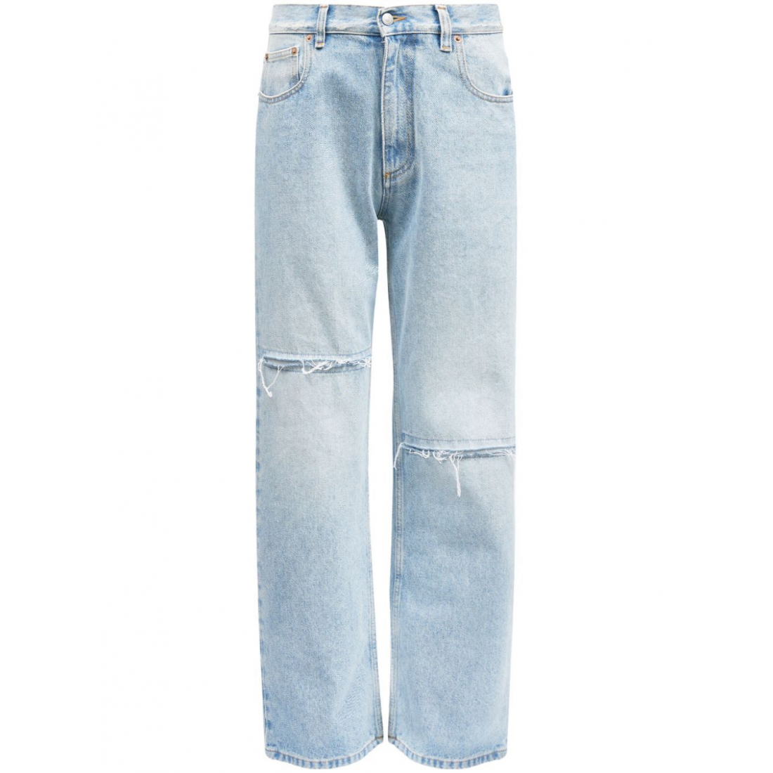 Women's 'Distressed-Effect Straight-Leg' Jeans