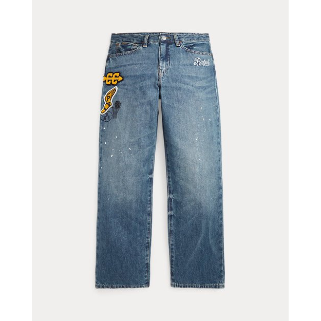 'Lynwood Relaxed Graphic Jean' pour Grands garçons