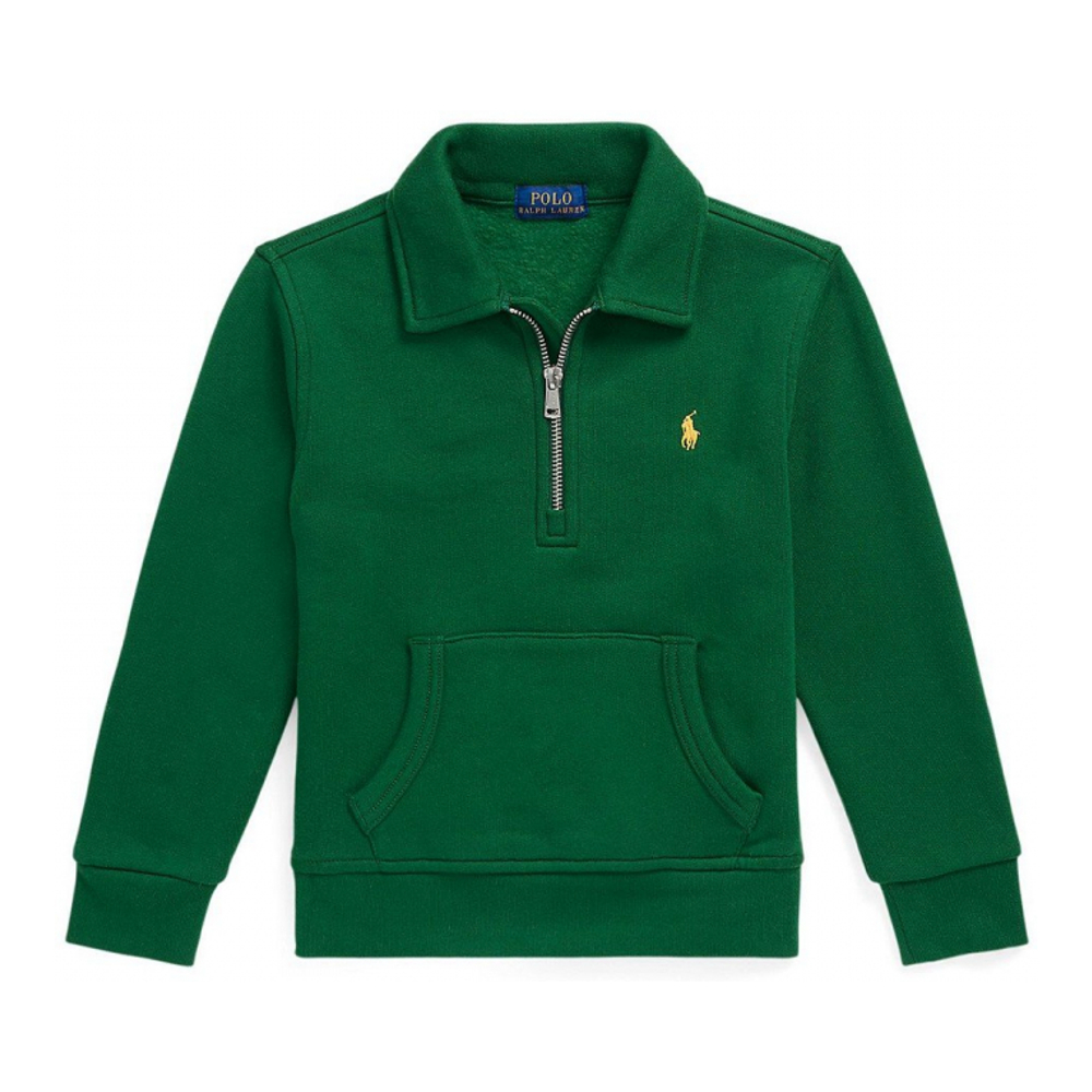 'Fleece Quarter-Zip Pullover Sweatshirt' pour Enfant et petit garçon