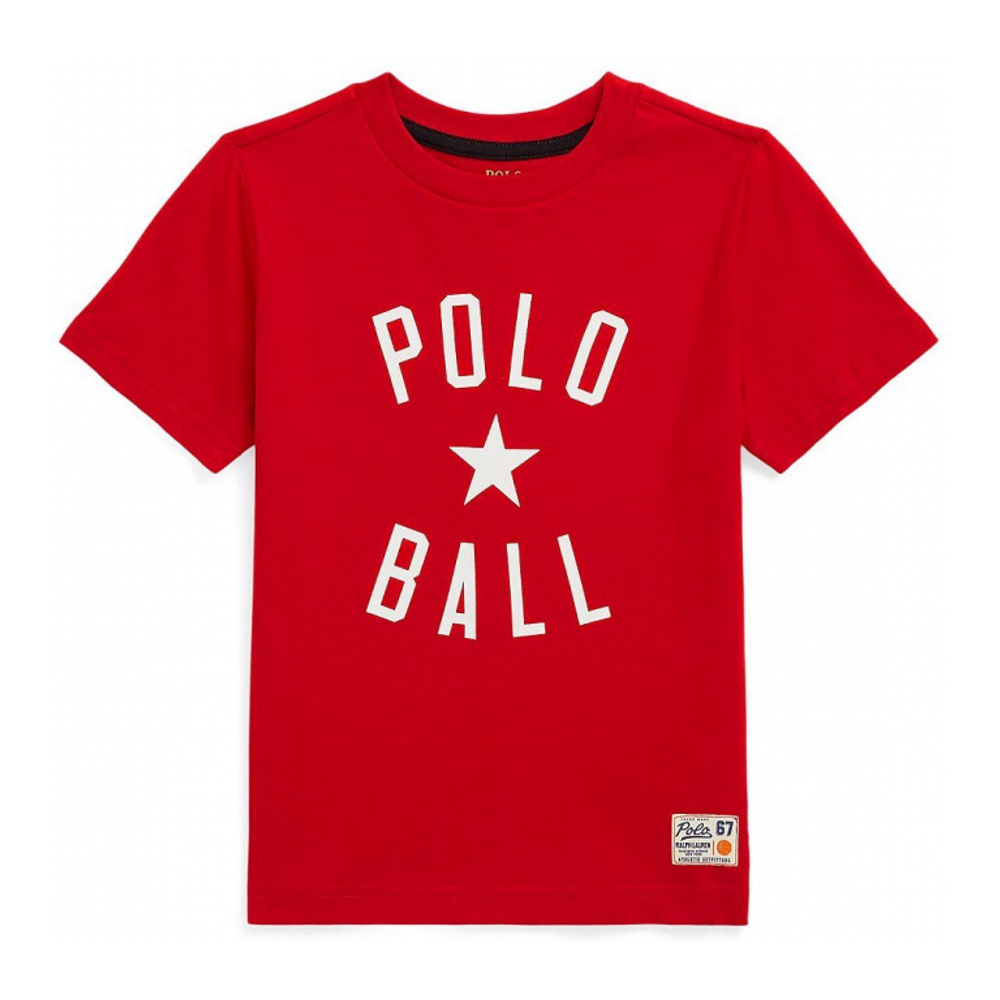 'Polo Ball Cotton Jersey T-shirts' pour Enfant et petit garçon