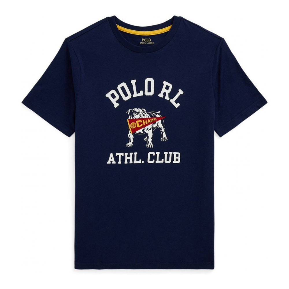 'Kid's Logo Cotton Jersey T-shirt' pour Grands garçons