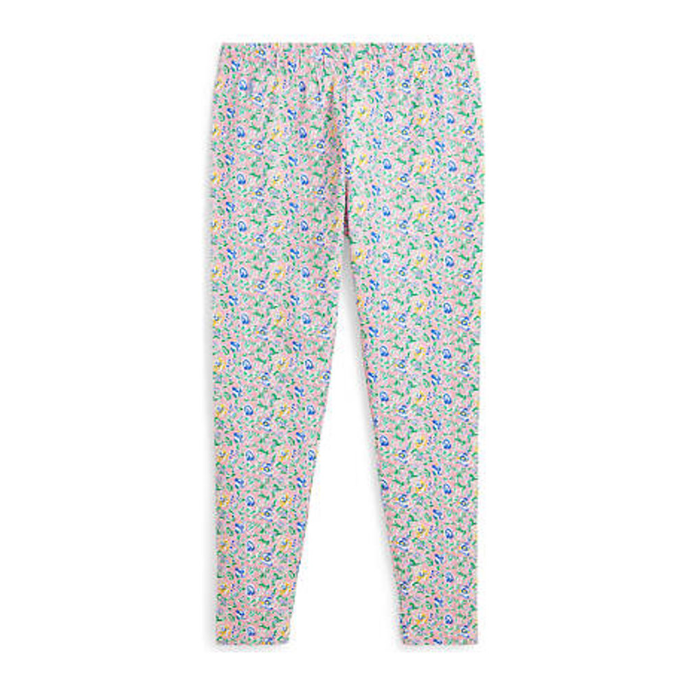 'Floral Stretch Jersey Leggings' pour Grandes filles