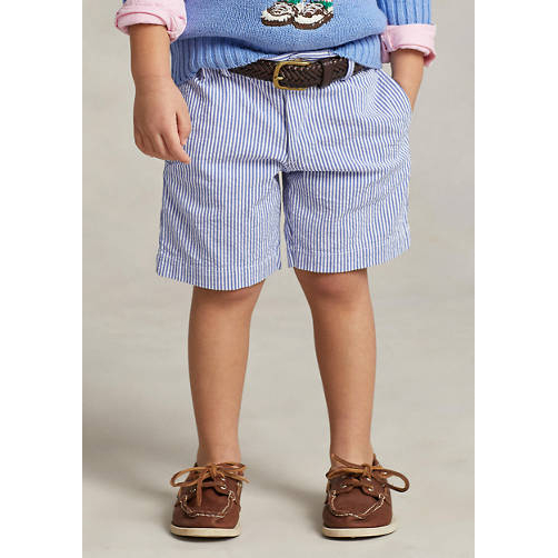 'Stretch Cotton Seersucker Shorts' pour Petits garçons