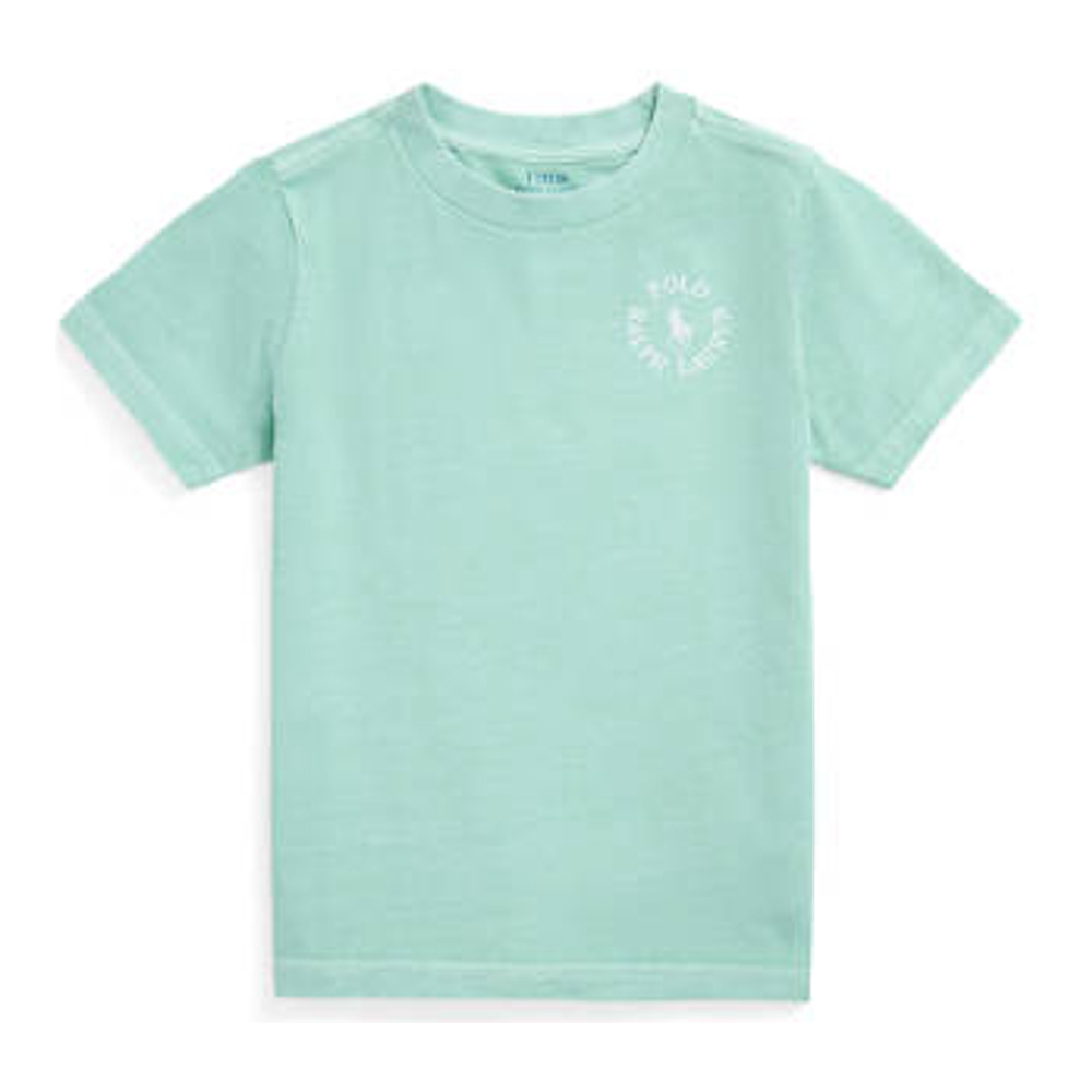 'Logo Cotton Jersey T-Shirt' pour Petits garçons