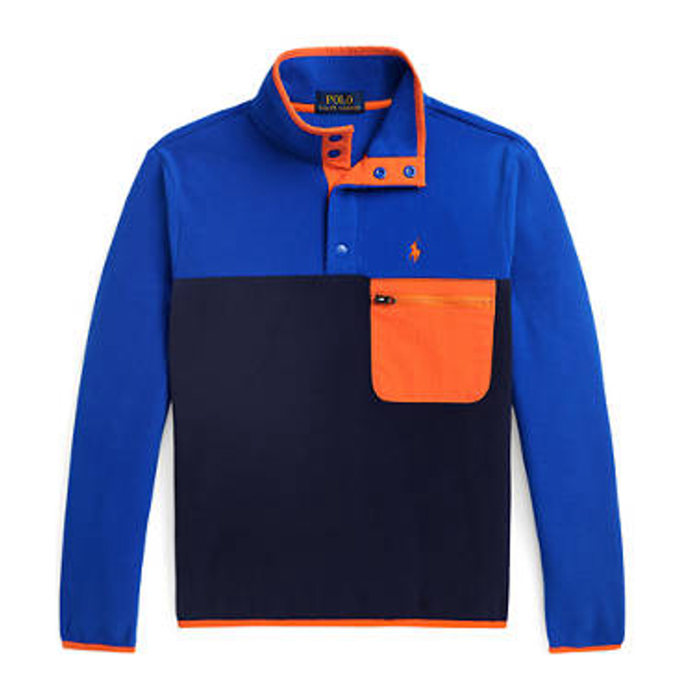 'Color Blocked Fleece Pullover' pour Grands garçons