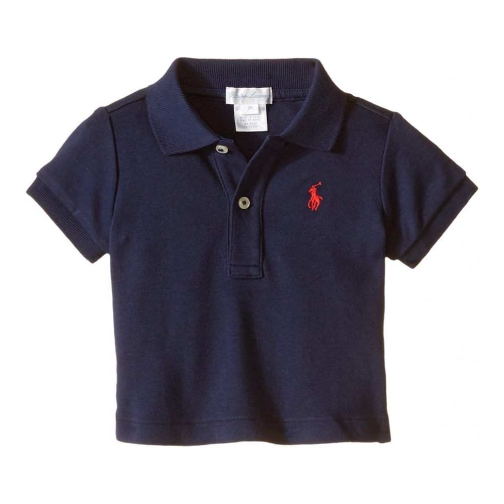 'Cotton Interlock Polo Shirt' pour Bébés garçons