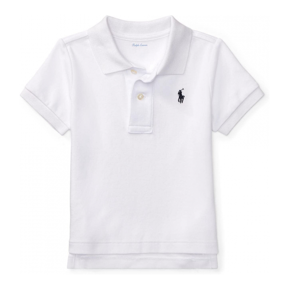 'Cotton Interlock Polo Shirt' pour Bébés garçons