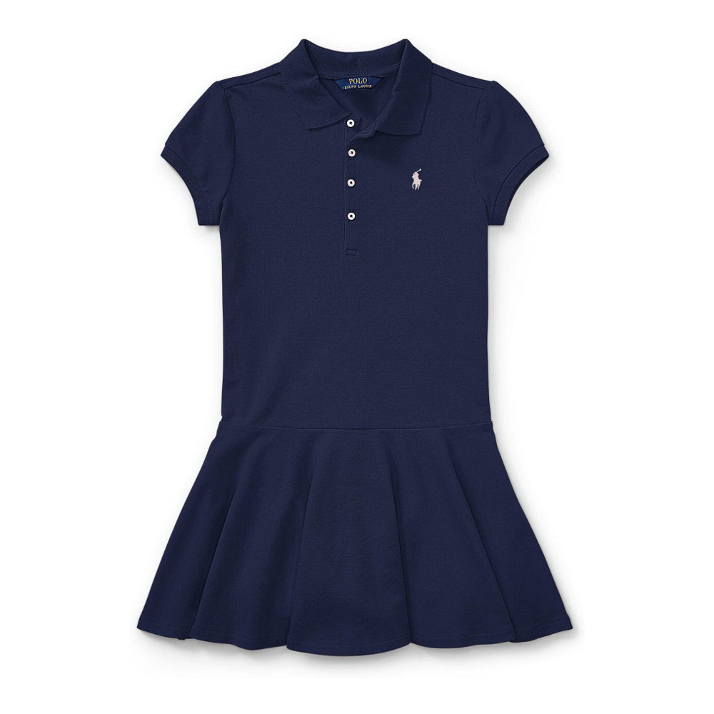 'Short-Sleeve Polo Dress' pour Grandes filles