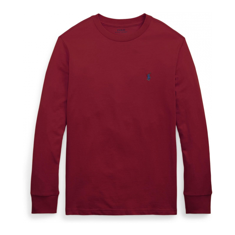 Big Boy's 'Cotton Jersey Long-Sleeve Tee'